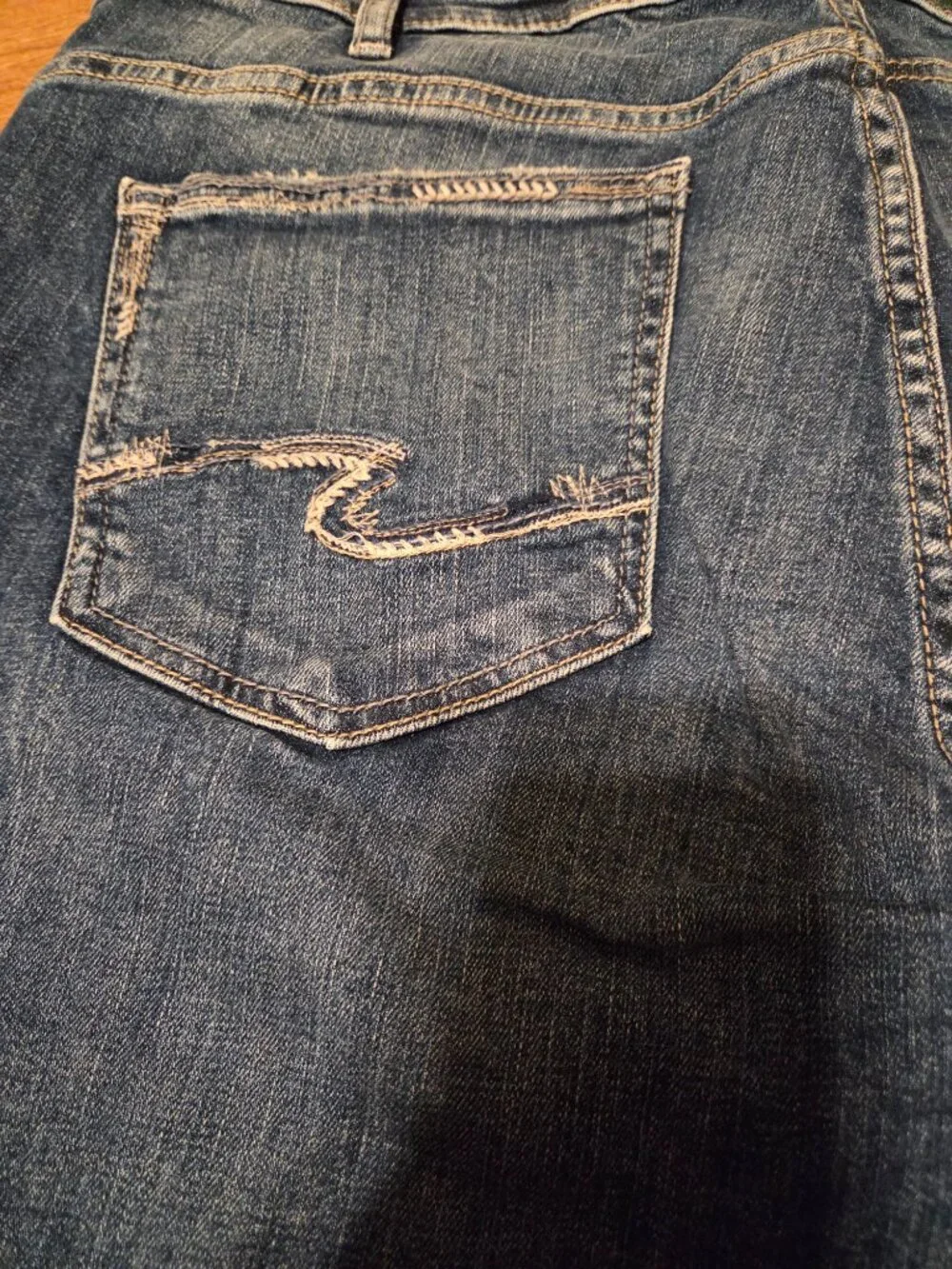 Silver Jeans Elyse Bermuda size 14/L9 #49 - Picture 6 of 9